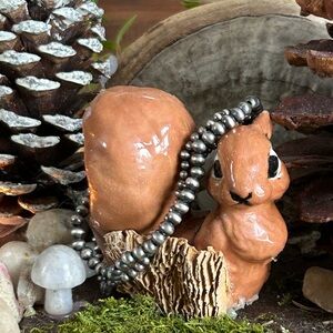 925 Sterling set of Desert pearls bracelets